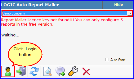 Selecting Company for Auto Report Mailer